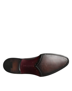 Schwarze Leder Schnürschuhe Männer Derby Formelle Schuhe