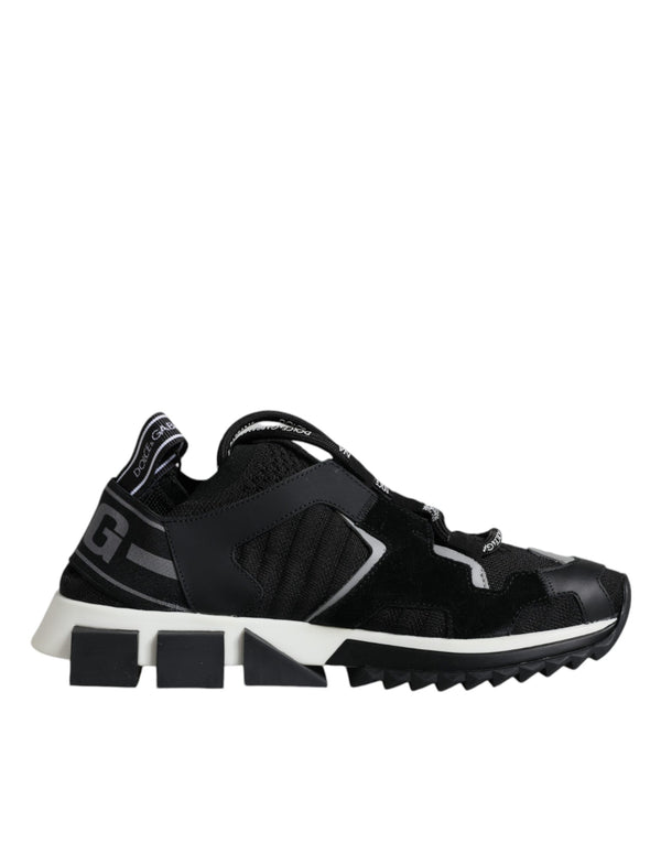 Schwarz Mesh Sorrento Trekking Turnschuhe Schuhe