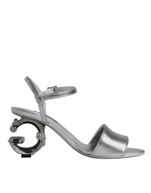 Silber KEIRA Heels Riemchensandalen Schuhe