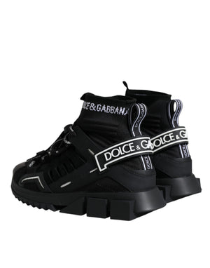 Schwarz Sorrento Socken Logo Turnschuhe Schuhe