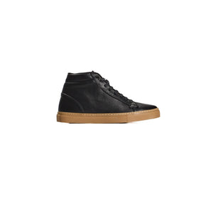 Schwarzer Herren-Sneaker aus Kalbsleder