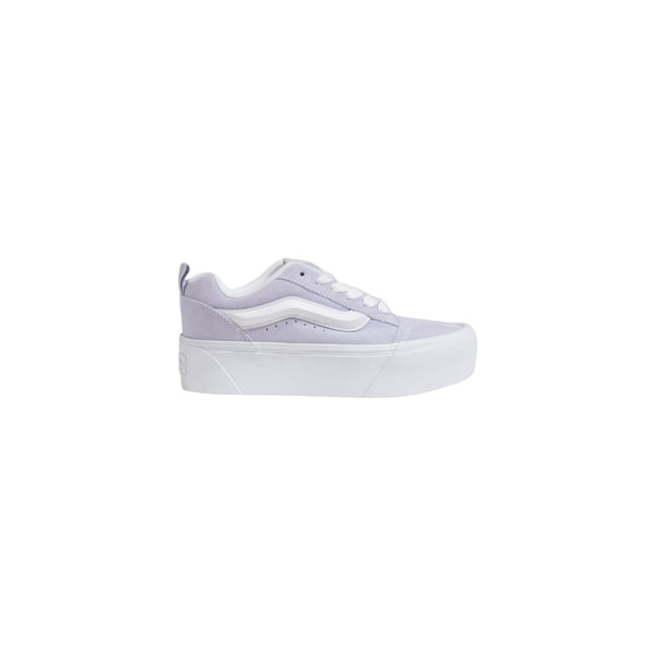 Lila Wildleder-Plateau-Sneaker