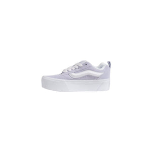 Lila Wildleder-Plateau-Sneaker