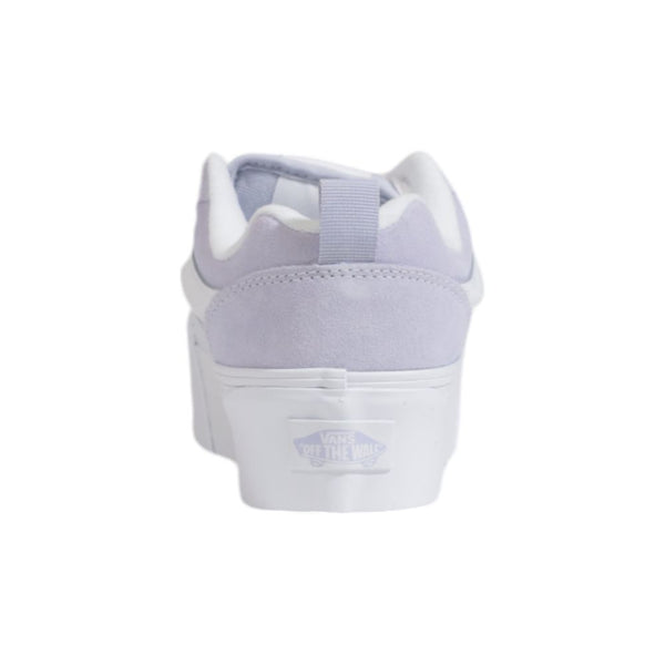 Lila Wildleder-Plateau-Sneaker
