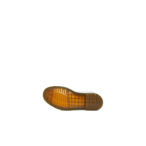 Weiße Leder-Schnürstiefel