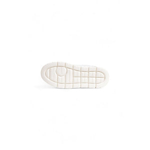 Weiße Chunky Sneaker aus Leder