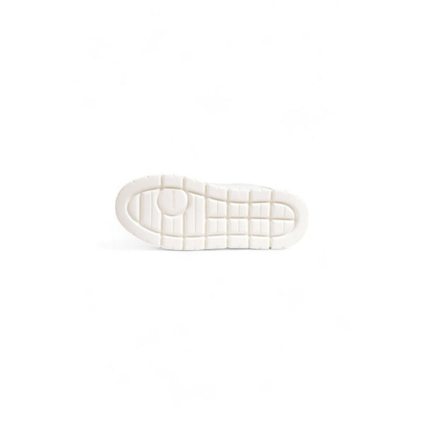 Weiße Chunky Sneaker aus Leder