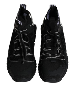 Schwarz Sorrento Logo Männer Turnschuhe Socken Schuhe