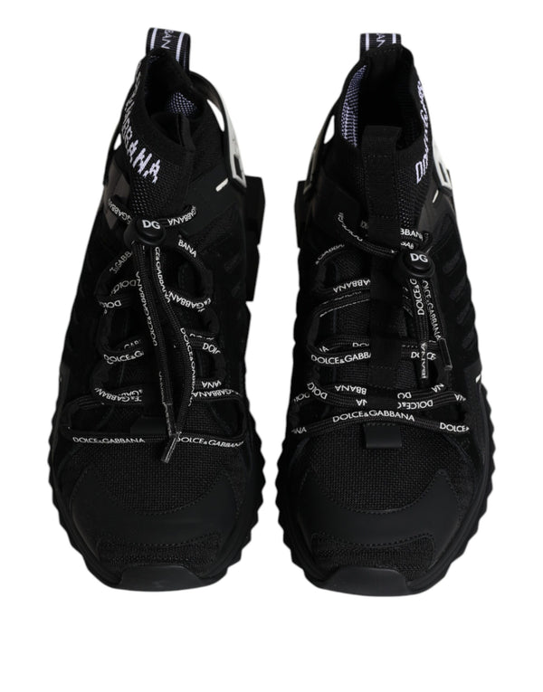 Schwarz Sorrento Logo Männer Turnschuhe Socken Schuhe