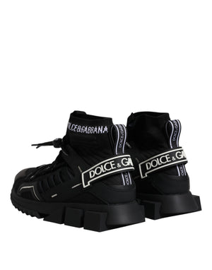 Schwarz Sorrento Logo Männer Turnschuhe Socken Schuhe