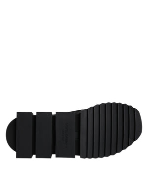 Schwarz Sorrento Logo Männer Turnschuhe Socken Schuhe