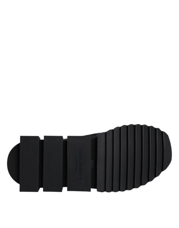Schwarz Sorrento Logo Männer Turnschuhe Socken Schuhe
