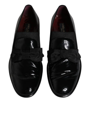 Schwarzes Leder Loafers Männer Formale Schuhe Kleid
