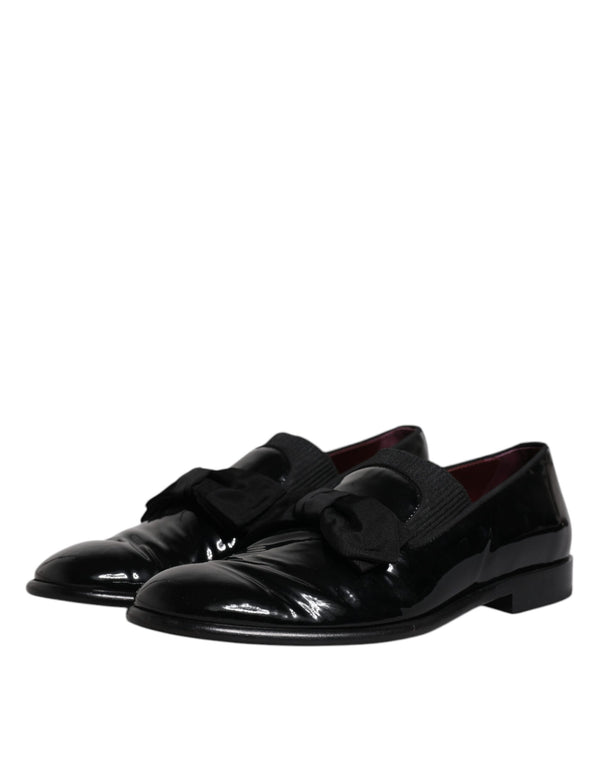Schwarzes Leder Loafers Männer Formale Schuhe Kleid