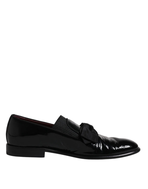 Schwarzes Leder Loafers Männer Formale Schuhe Kleid