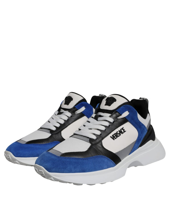 Multicolor Canvas Quad Stoff Medusa Low Top Turnschuhe Schuhe