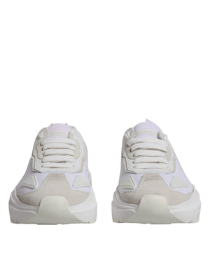 Weiß Leder Daymaster Low Top Turnschuhe Schuhe