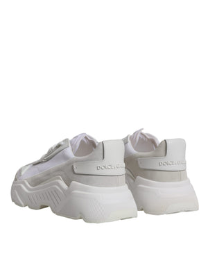 Weiß Leder Daymaster Low Top Turnschuhe Schuhe