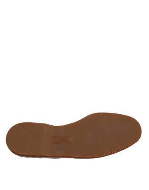 Schwarz Weiß Streifen Slip On Espadrille Schuhe
