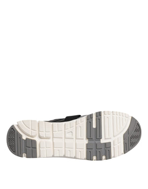 Multicolor Leder Wildleder Low Top Sneakers Schuhe