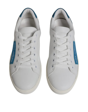 Weiß London Kalbsleder Turnschuhe Schuhe