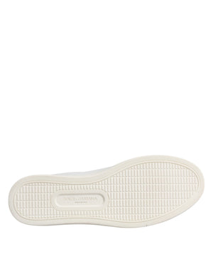 Weiß London Kalbsleder Turnschuhe Schuhe