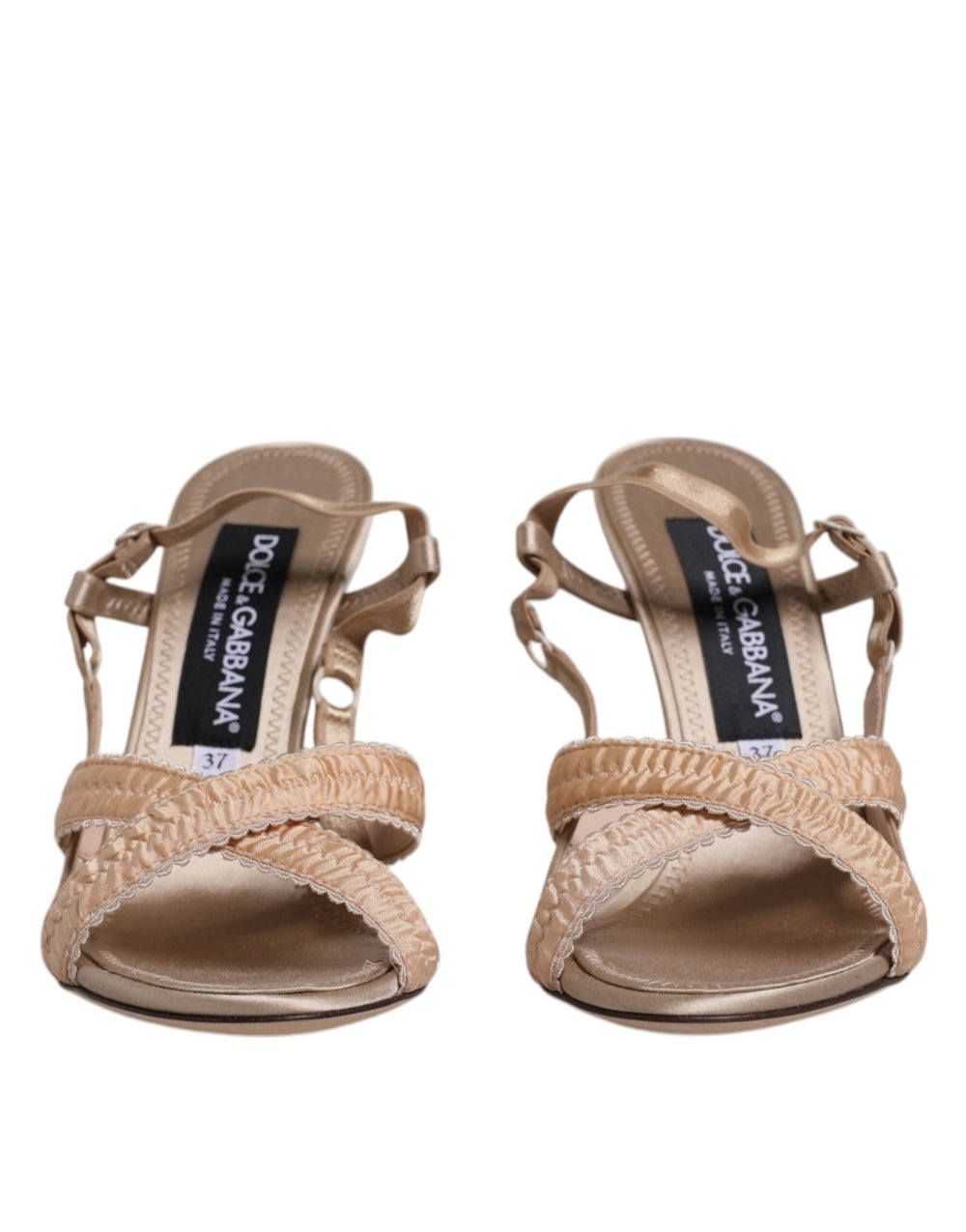 Beige Keira Slingback Heels Sandalen Schuhe