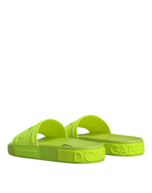 Gummirutschen Sandalen Strandbekleidung Schuhe grün
