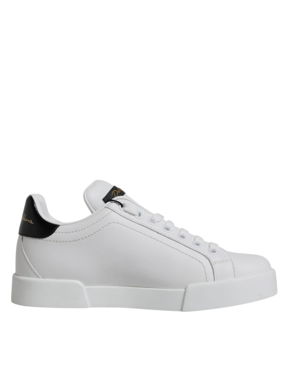 Weißes Leder Klassische Low Top Sneakers Schuhe