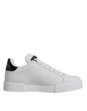 Weißes Leder Klassische Low Top Sneakers Schuhe