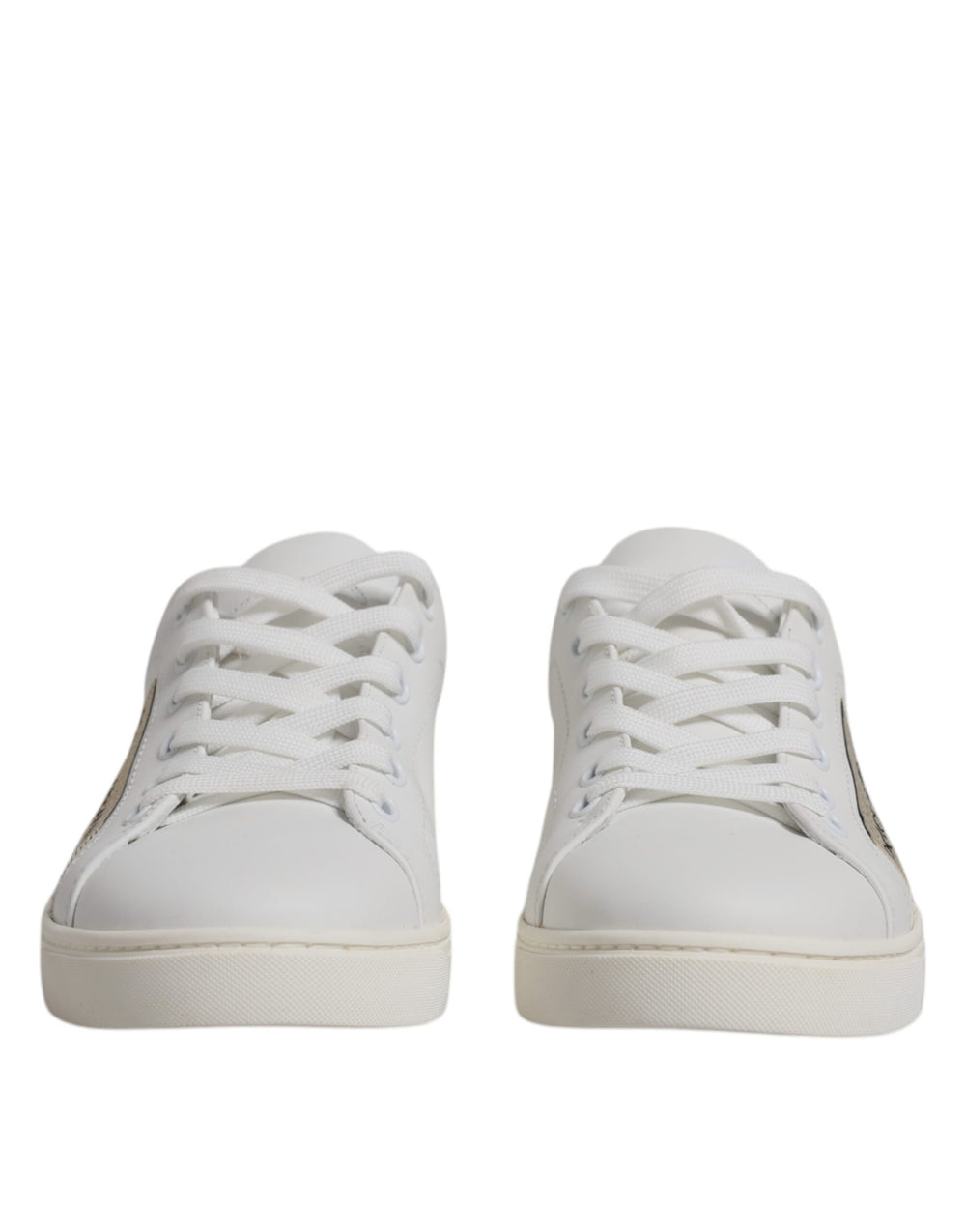 Weiß London Kalbsleder Turnschuhe Schuhe
