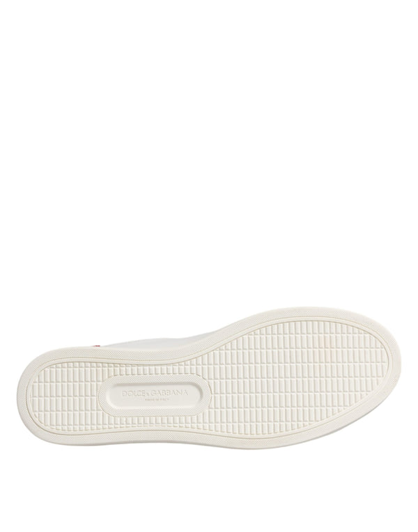 Weiß London Kalbsleder Turnschuhe Schuhe