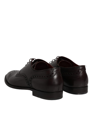 Schwarzes Kalbsleder Derby Herren Anzugschuhe