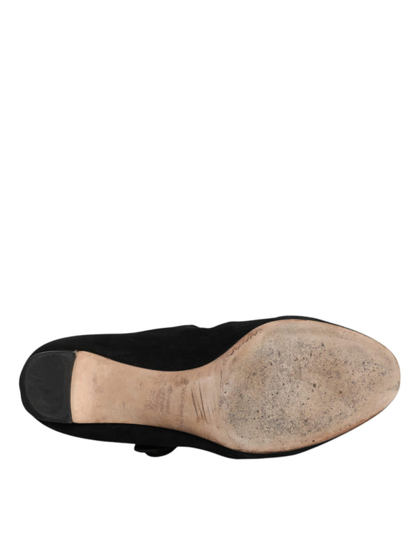 Schwarz Wildleder KEIRA Heels Pumps Schuhe