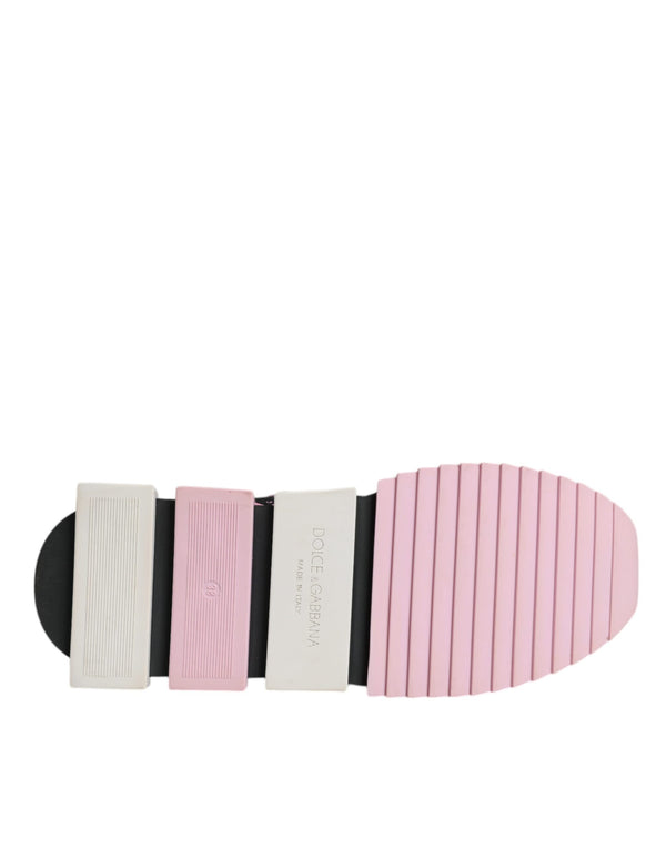 Schwarz Rosa SORRENTO Sport Stretch Turnschuhe Schuhe