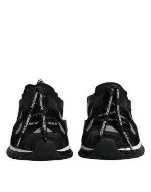 Schwarz Weiß Logo Sorrento Turnschuhe Schuhe