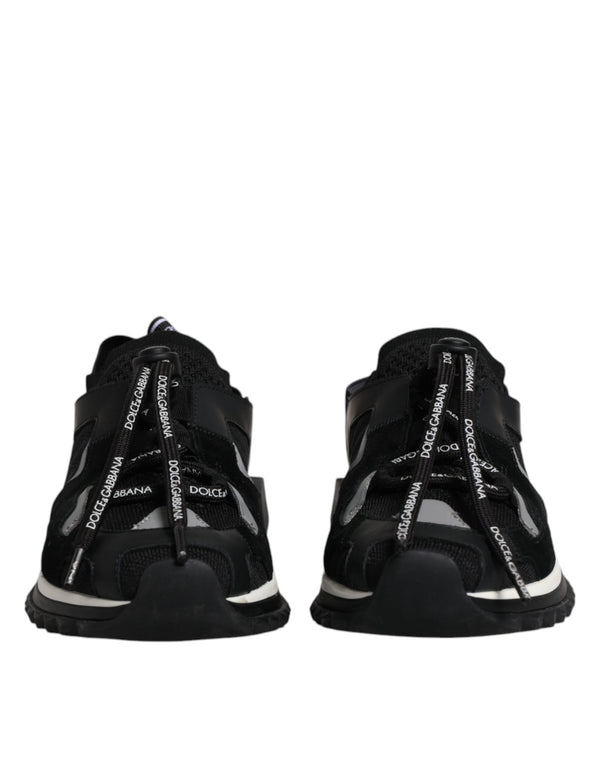 Schwarz Weiß Logo Sorrento Turnschuhe Schuhe