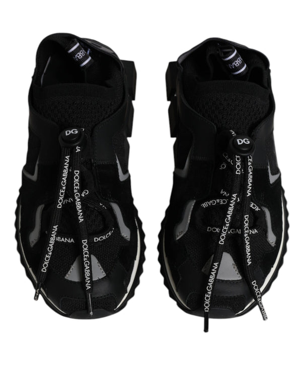 Schwarz Weiß Logo Sorrento Turnschuhe Schuhe