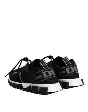 Schwarz Weiß Logo Sorrento Turnschuhe Schuhe