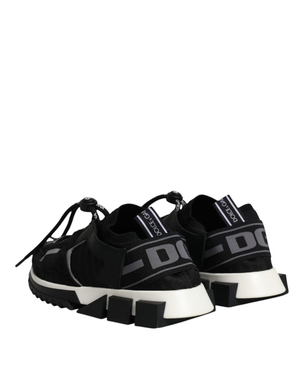 Schwarz Weiß Logo Sorrento Turnschuhe Schuhe