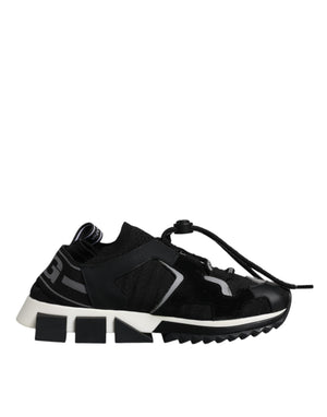 Schwarz Weiß Logo Sorrento Turnschuhe Schuhe