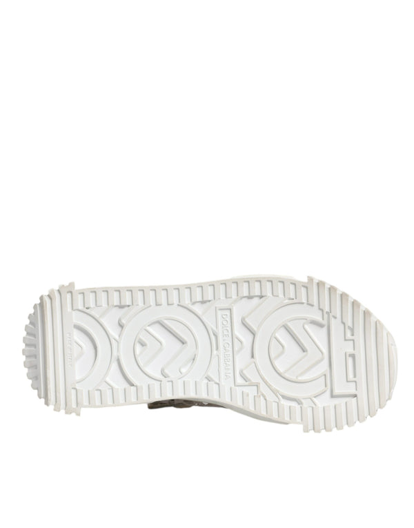 Weiß Mesh NS1 Low Top Sport Sneaker Schuhe