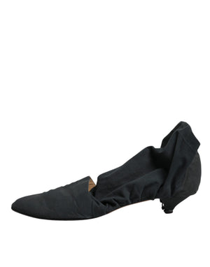Grüne Baumwolle Socke Stil Ankle Stiefel Schuhe