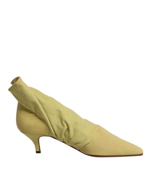 Grüne Socke Stil Fersen Ankle Stiefel Schuhe