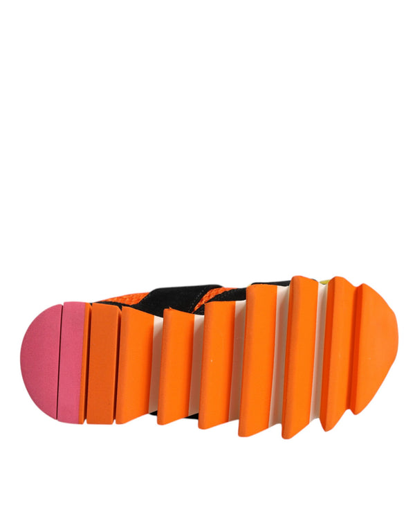 Multicolor Pelz verschönert Turnschuhe Schuhe