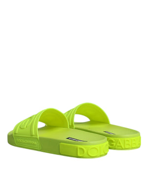 Gummirutschen Sandalen Strandbekleidung Schuhe grün