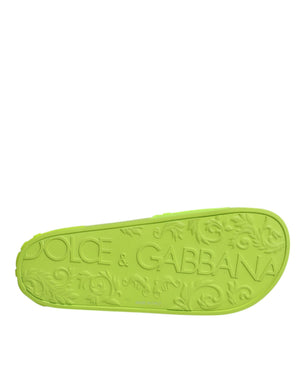 Gummirutschen Sandalen Strandbekleidung Schuhe grün