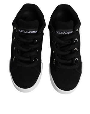 Schwarz Portofino Low Top Sneakers Schuhe