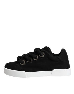 Schwarz Portofino Low Top Sneakers Schuhe