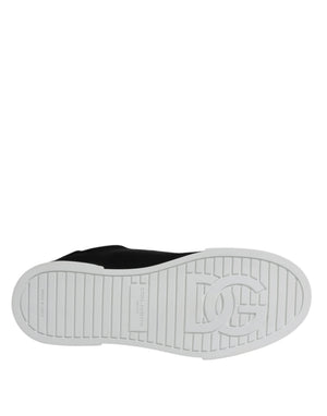 Schwarz Portofino Low Top Sneakers Schuhe